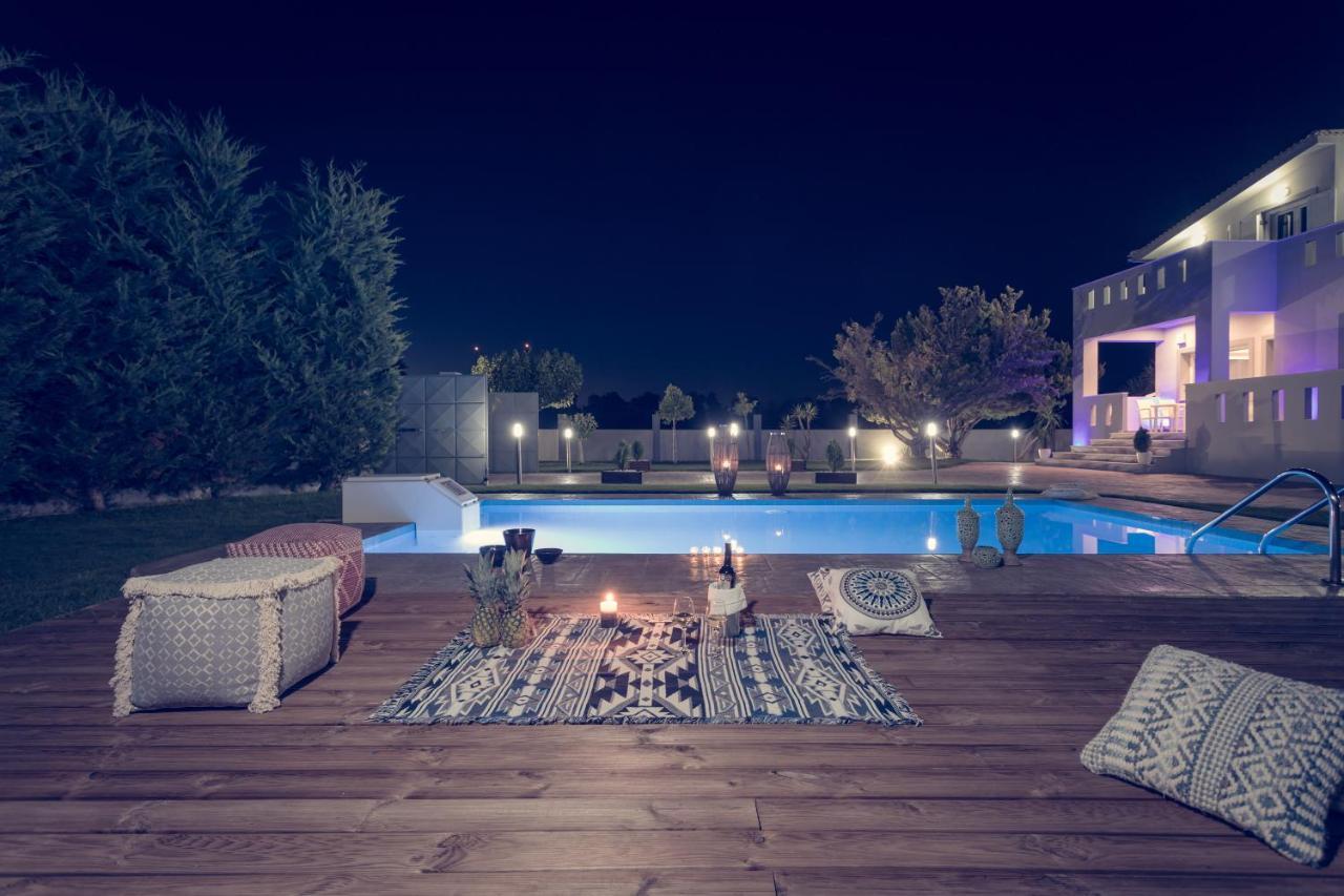 Muthee Luxurious Private Villa Laganás Eksteriør bilde