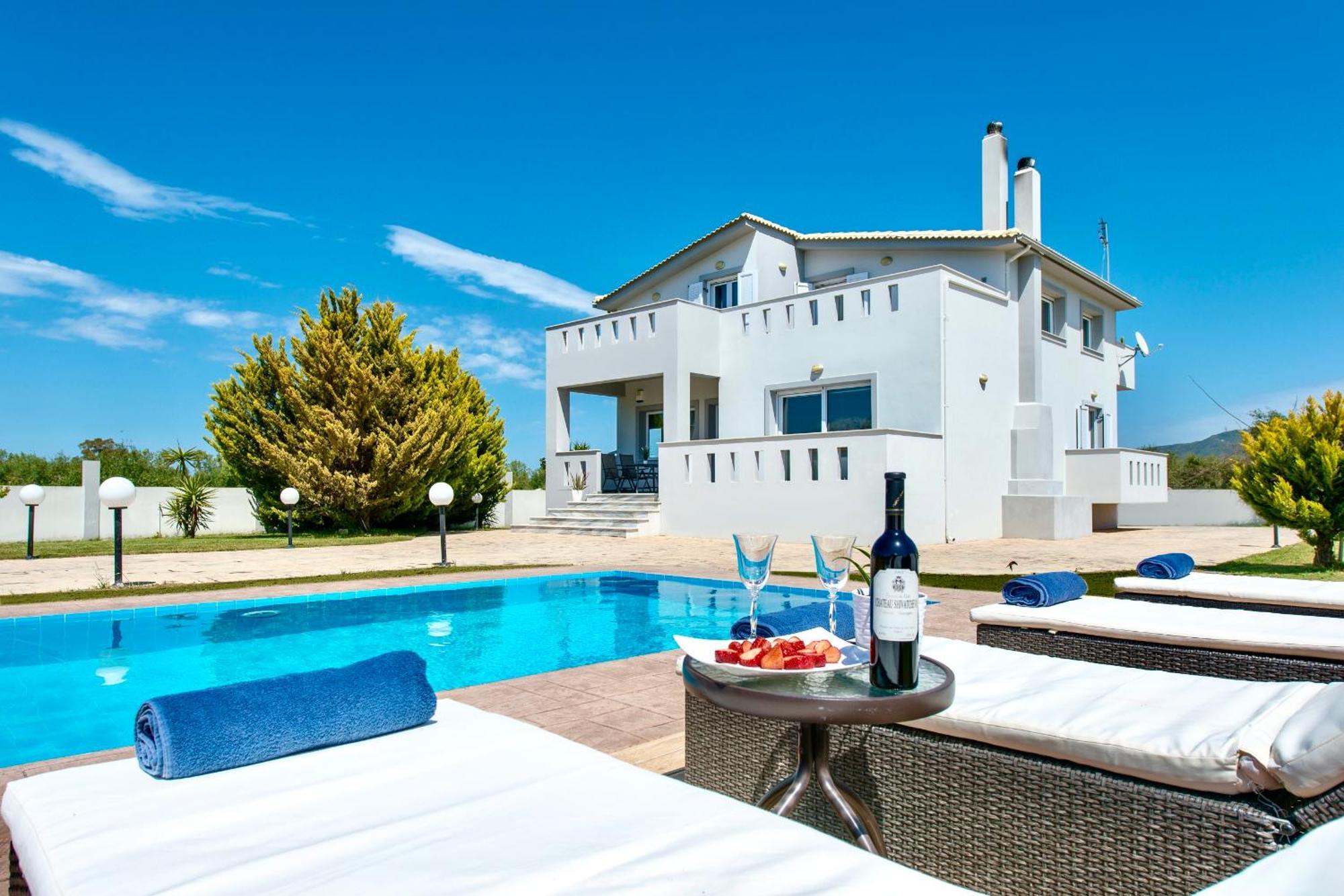 Muthee Luxurious Private Villa Laganás Eksteriør bilde