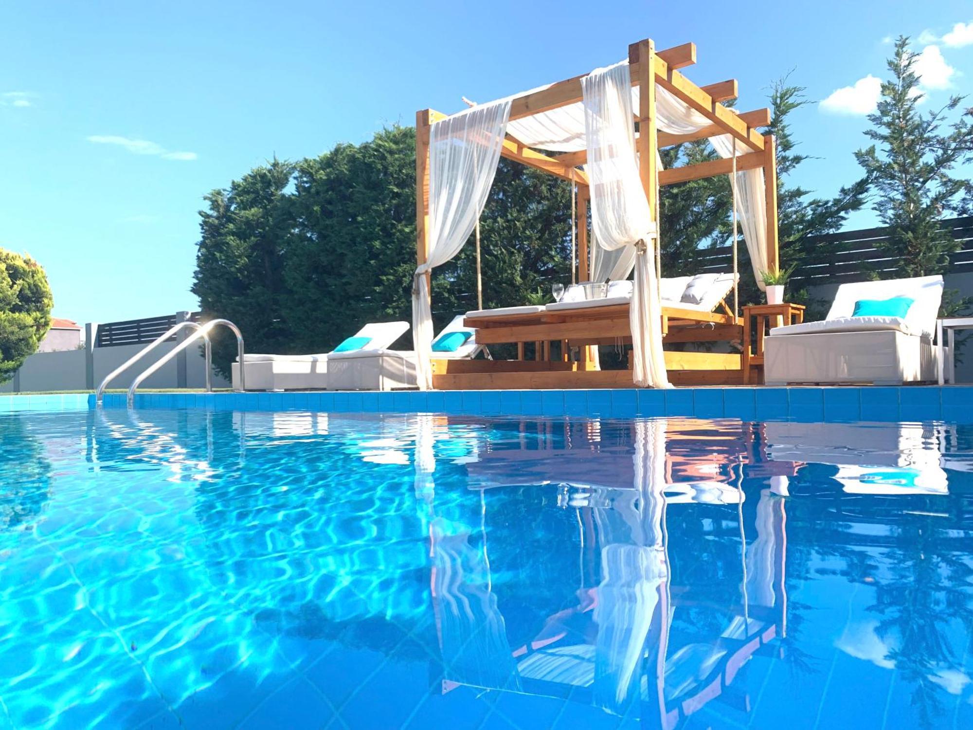 Muthee Luxurious Private Villa Laganás Eksteriør bilde